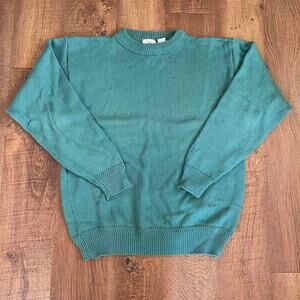 Vintage green knit sweater vintage